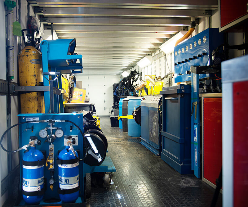 environmental emergency response equipment trailer